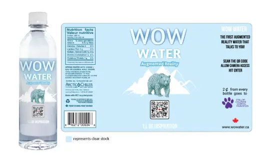WOWater (case 12 pcs х 1000 ml)